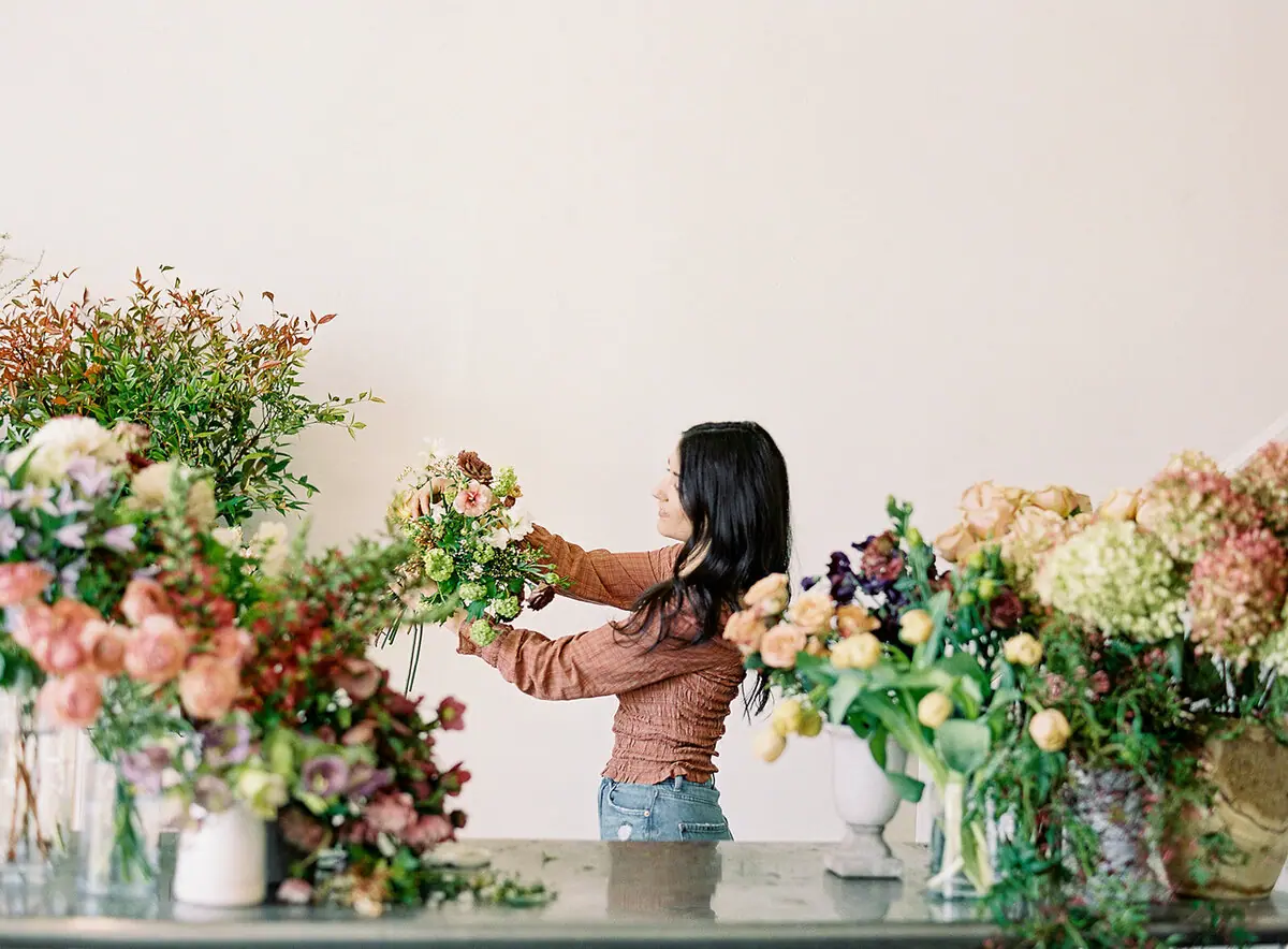Southern California Luxury Wedding Florist & Floral Education